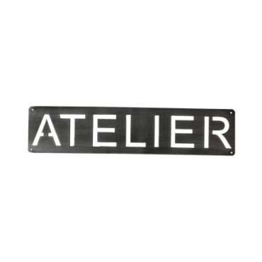 Plaque ATELIER