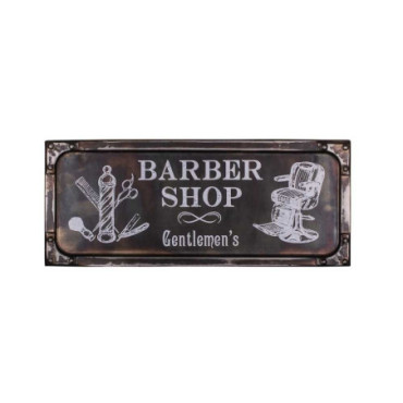 Plaque Barber shop 37 x 15 cm