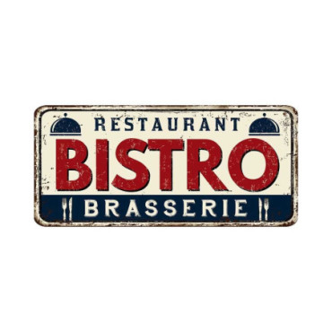 Plaque Bistro 100*47