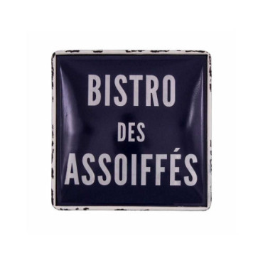 Plaque Bistro des assoiffés