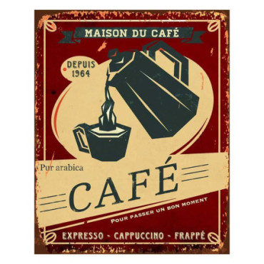 Plaque café