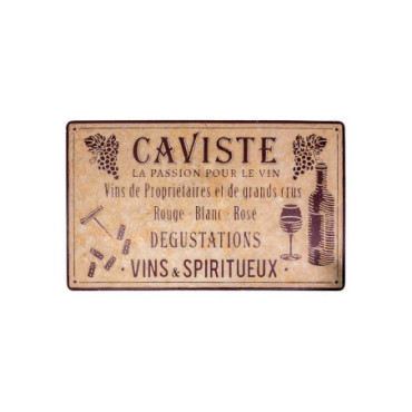 Plaque Caviste 122,5 x 74 cm