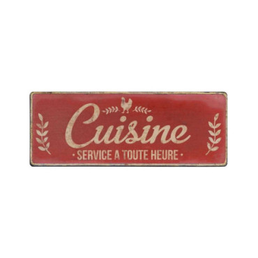 Plaque Cuisine 52 x 19 cm