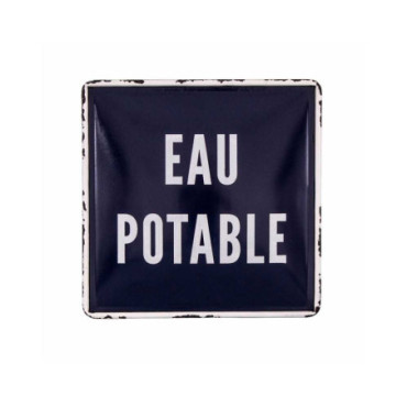 Plaque Eau potable