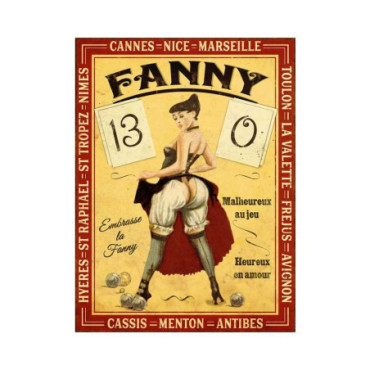 Plaque Fanny 50 x 38 cm