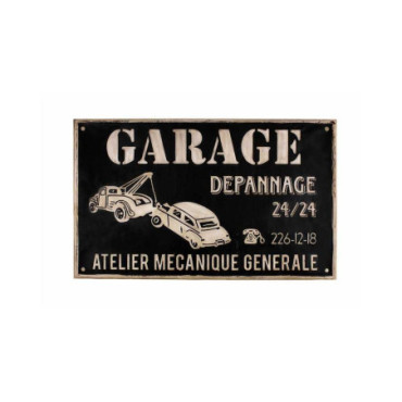 Plaque Garage