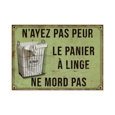 Plaque N'ayez pas peur 21*15