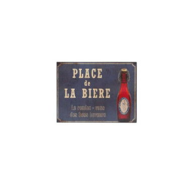 Plaque Place de la bière 33*25