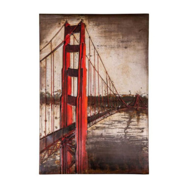 Tableau Pont rouge San Francisco