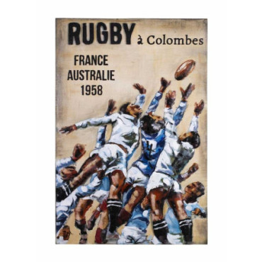 Tableau Rugby à Colombes 60 x 40