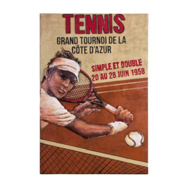 Tableau Tennis 60 x 40