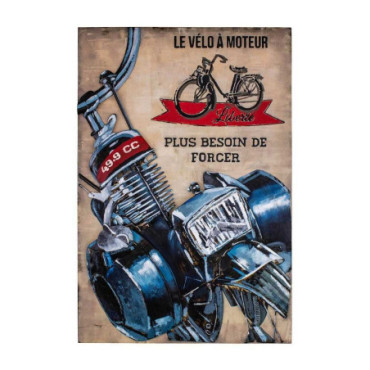 Tableau vélo moteur 120 x 80