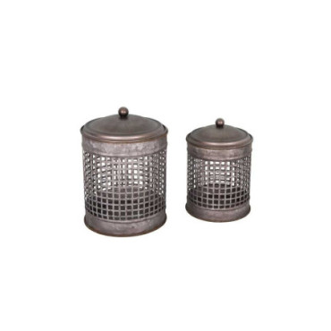 Pots couvercles industriels x2