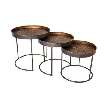 Tables déco x3