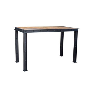 Table mange debout poutrelle industrielle L 183 X P 85 X H 107