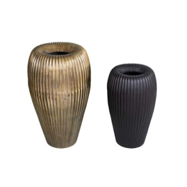 Vases doré H:63-noir H:49 x2