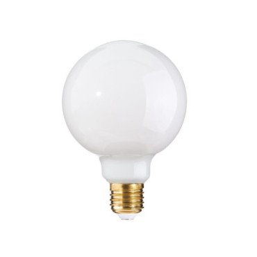 Ampoule Led Blanc Verre. 8x8x12cm