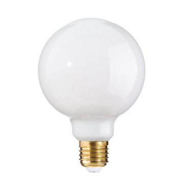 Ampoule Led Blanc Verre. 9,50x9,50x13,60cm