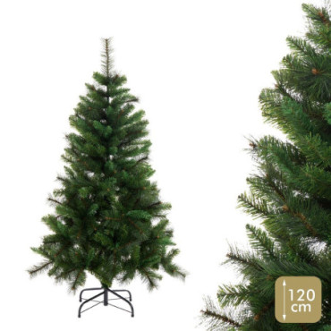 Arbre Mixte 176 Branches Pvc 120cm