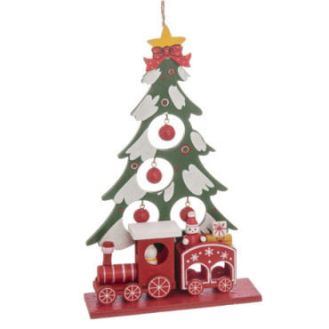 Arbre Train Mdf 20x12x4cm