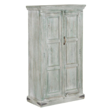 Armoire Gris Bois De Manguier Salon 83x42,50x152cm