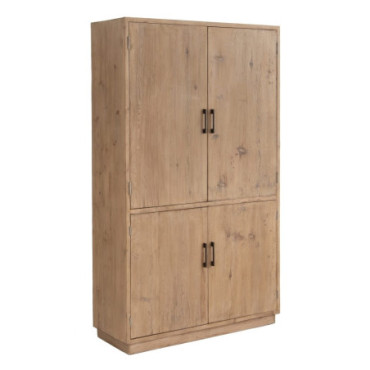 Armoire Naturel Orme Salon 122x44x210cm