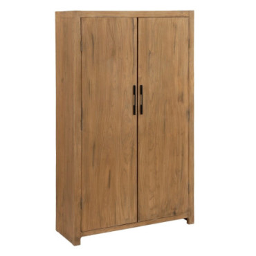 Armoire Naturel Orme Salon 122x46x210cm