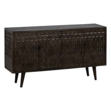 Bahut Marron Bois Salon 153x39,50x84cm