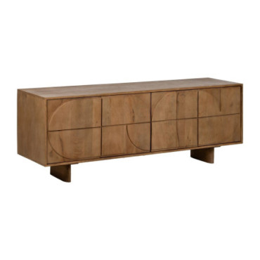 Bahut Miel Bois De Manguier Salon 171x45x62,50cm