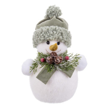 Bonhomme De Neige Polyfoam 18x13x25cm