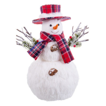 Bonhomme De Neige Polyfoam 21x16x30cm