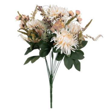 Bouquet Chrysanthème Blanc 52cm