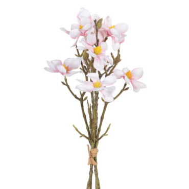 Bouquet Magnolia Rose Artificiel 37x20x41cm