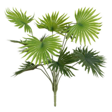 Branche Fan Palm Vert Pvc 60x60x64cm