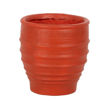 Cache-Pot Terracotta Résine Décoration 49,30x49,30x51cm