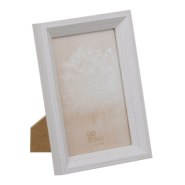 Cadre Photos 10X15 Blanc Mdf - Décoration 13,50x2x18,50 C