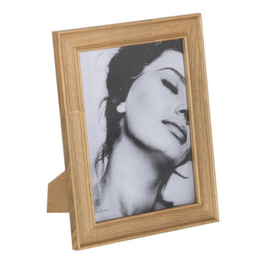 Cadre Photos 15X20 Marron Bois 20x1,50x24,50cm