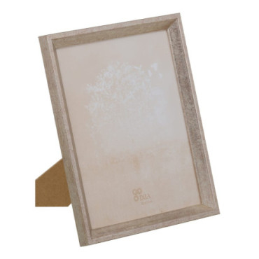 Cadre Photos 20X25 Argent Mdf - 23,20x2x28,30cm