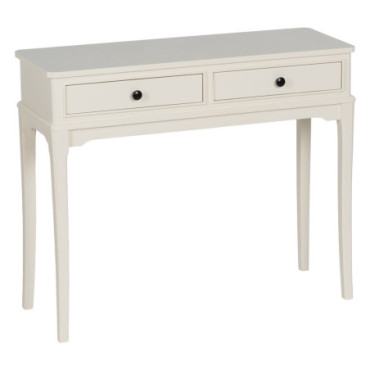 Console Blanc Mdf - Bois 90x33x75cm