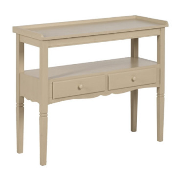 Console Crème Mdf - 90x33x75cm