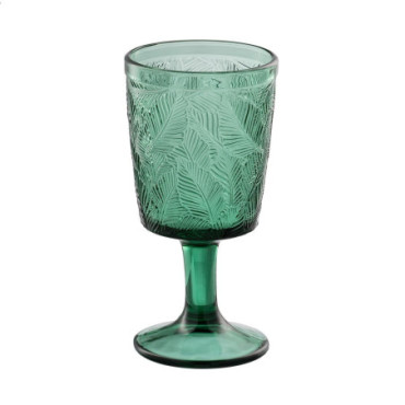 Coupe Vert Verre. Décoration 8,40x8,40x16,50cm