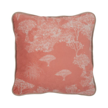 Coussin Arbres Tuile Polyester 45x45cm