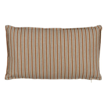 Coussin Beige - Brun 100% Coton Décoration 50x30cm