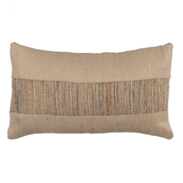 Coussin Beige Jute Décoration 30x50cm