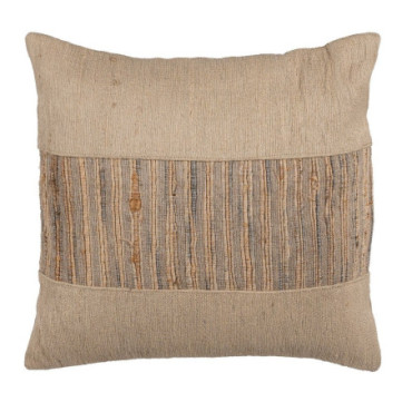 Coussin Beige Jute Décoration 45x45cm