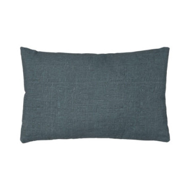 Coussin Bleu Coton - Polyester Décoration 50x30cm