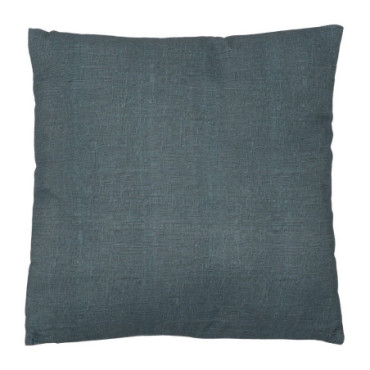 Coussin Bleu Coton - Polyester Décoration 55x55cm