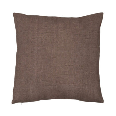 Coussin Chocolat Coton - Polyester 45x45cm