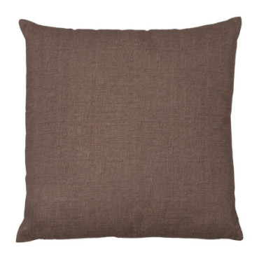 Coussin Chocolat Coton - Polyester 55x55cm