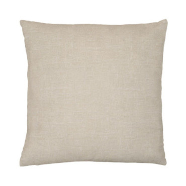 Coussin Crème Coton - Polyester Décoration 55x55cm